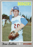 1970 Don Sutton Topps #622 Los Angeles Dodgers