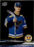 2024-25 Zachary Bolduc Upper Deck Extended Series CLEAR CUT DRAFT ROOKIE RC #750 St. Louis Blues