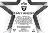 2025 Brock Bowers Panini Score STARS OF THE NFL JERSEY #SNJ-BBS Las Vegas Raiders