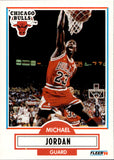 1990-91 Michael Jordan Fleer #26 Chicago Bulls 11