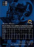 1998 Isaac Bruce Fleer Flair Showcase ROW 0 652/2000 #65 St. Louis Rams