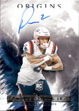 2022 Pierre Strong Jr. Panini Origins ROOKIE AUTOGRAPH RC AUTO #RAU-PST New England Patriots