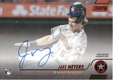 2022 Jake Meyers Topps Stadium Club RED FOIL ROOKIE AUTOGRAPH 12/50 RC AUTO #SCBA-JM Houston Astros