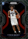 2020-21 Tyrese Maxey Panini Prizm ROOKIE RC #256 Philadelphia 76ers 2