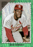2022 Bob Gibson Topps Gallery GREEN PATTERN 26/99 #82 St. Louis Cardinals