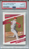 2021 Kwang-Hyun Kim Panini Donruss PSA 10 #110 St. Louis Cardinals 0950