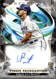 2023 Vinnie Pasquantino Topps Inception ROOKIES & EMERGING STARS AUTOGRAPH 57/249 RC AUTO #BRES-YP Kansas City Royals