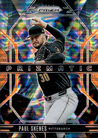 2025 Paul Skenes Panini Prizm PRIZMATIC PULSAR PRIZM 4/399 #7 Pittsburgh Pirates