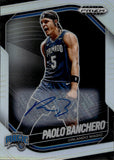 2024-25 Paolo Banchero Panini Prizm Black SILVER PRIZM AUTOGRAPH AUTO #117 Orlando Magic