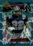 1995 Emmitt Smith Topps Finest #190 Dallas Cowboys