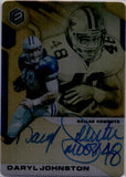 2019 Daryl Johnston Panini Elements STEEL SIGNATURES GOLD AUTOGRAPH 10/50 AUTO #SS-DJ Dallas Cowboys