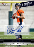 2019 Drew Lock Panini Prestige XTRA POINTS ROOKIE AUTOGRAPH RC AUTO #202 Denver Broncos