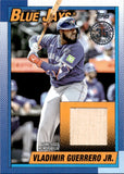 2025 Vladimir Guerrero Jr. Topps 1990 DESIGN GAME-USED MEMORABILIA BAT RELIC #90RU-VG Toronto Blue Jays