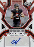 2022 Drake London Panini Certified ROOKIE ROLL CALL SIGNATURES AUTOGRAPH 2/35 RC AUTO #RCS-DL Atlanta Falcons