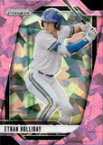 2025 Ethan Holliday Panini Prizm PINK ICE PRIZM #82 Colorado Rockies