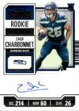 2023 Zach Charbonnet Panini Contenders ROOKIE TICKET AUTOGRAPH RC AUTO #141 Seattle Seahawks