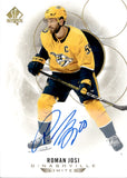 2020-21 Roman Josi Upper Deck SP Authentic LIMITED AUTOGRAPH AUTO #72 Nashville Predators