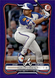 2026 Drake Baldwin Bowman PURPLE 130/250 #14 Atlanta Braves