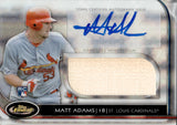 2012 Matt Adams Topps Finest AUTOGRAPH JUMBO RELIC X-FRACTOR ROOKIE 215/299 AUTO RC #AJR-MA St. Louis Cardinals