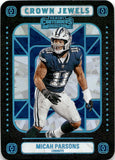 2024 Micah Parsons Panini Contenders CROWN JEWELS #20 Dallas Cowboys