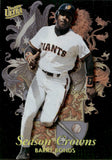 1996 Barry Bonds Fleer Ultra SEASON CROWNS #1 San Francisco Giants