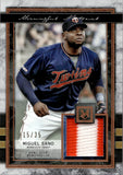 2020 Miguel Sano Topps Museum Collection MEANINGFUL MATERIAL RELIC 15/35 JERSEY #MMR-MS1 Minnesota Twins