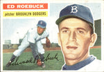 1956 Ed Roebuck Topps #58 Brooklyn Dodgers BV $40