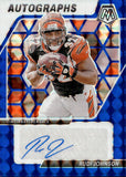 2024 Rudi Johnson Panini Mosaic BLUE MOSAIC PRIZM AUTOGRAPH 6/99 AUTO #AM-RJN Cincinnati Bengals