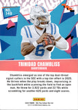 2026 Trinidad Chambliss Panini Decades 90s Pop Culture ROOKIES & PROSPECTS RATED PROSPECT YELLOW LASER 142/299 #149 Ferris State Bulldogs Ole Miss Rebels