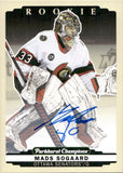 2022-23 Mads Sogaard Upper Deck Parkhurst Champions ROOKIE AUTOGRAPH AUTO RC #268 Ottawa Senators