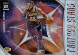 2019-20 LeBron James Panini Donruss Optic FANTASY STARS PRIZM #14 Los Angeles Lakers