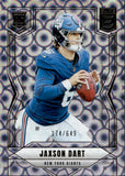 2025 Jaxson Dart Panini Donruss Elite LAVENDER PYRAMIDS ROOKIE 174/649 RC #103 New York Giants