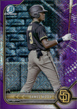 2022 James Wood Bowman Chrome Prospects PURPLE MOJO REFRACTOR 58/250 #BCP-213 San Diego Padres