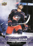 2023-24 Adam Fantilli Upper Deck EXTENDED SERIES UD CANVAS YOUNG GUNS ROOKIE RC #C373 Columbus Blue Jackets