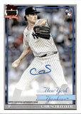 2026 Cam Schlittler Topps 1991 DESIGN ROOKIE AUTOGRAPH RC AUTO #91A-CAS New York Yankees