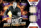 2021-22 Bobby Hull Leaf Lumber WEAPONS OF MASS PRODUCTION 7/15 STICK #WMP-1 Chicago Blackhawks