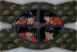2025-26 Patrick Kane Patrick Sharp Marian Hossa Jeremy Roenick Upper Deck SPx FORCE #SF-KSHR Chicago Blackhawks