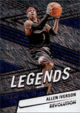 2024-25 Allen Iverson Panini Revolution LEGENDS PINK STORM 9/20 #163 Philadelphia 76ers