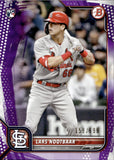 2022 Lars Nootbaar Bowman PURPLE ROOKIE 159/199 RC #64 St. Louis Cardinals