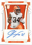 2022 Jerome Ford Panini National Treasures HOLO GOLD ROOKIE AUTOGRAPH RC AUTO 06/10 #151 Cleveland Browns