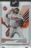 2024 Corbin Burnes Topps Pristine ORANGE PULSAR REFRACTOR 22/25 #193 Baltimore Orioles
