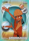 2026 Emperor Kuzco Topps Chrome Disney AQUA REFRACTOR 147/199 #17 THE EMPEROR'S NEW GROOVE