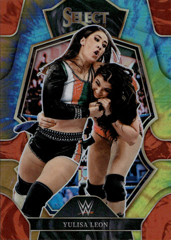 2023 Yulisa Leon Panini Select WWE PREMIER LEVEL TIE DYE 03/25 #117 NXT