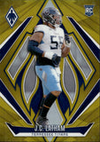 2024 JC Latham Panini Phoenix GOLD ROOKIE 5/10 RC #184 Tennessee Titans