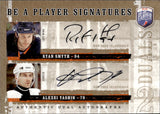 2006-07 Ryan Smyth Alexei Yashin Upper Deck Be A DUAL SIGNATURES AUTOGRAPH AUTO #D-SY New York Islanders