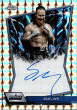 2026 Sami Zayn Topps Chrome WWE GEOMETRIC REFRACTOR BLUE BRAND AUTO AUTOGRAPH #BBA-SAM Friday Night Smackdown 1