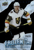 2022-23 Jack Eichel Upper Deck Trilogy FRONZEN IN TIME 219/275 #FT-JE Vegas Golden Knights