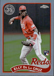 2024 Elly De La Cruz Topps Chrome 1989 DESIGN ROOKIE RC #89CB-11 Cincinnati Reds