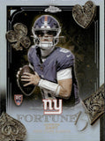 2025 Jaxson Dart Topps Chrome FORTUNE 15 ROOKIE RC #F15-23 New York Giants