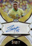 2024-25 Luiz Henrique Panini Select FIFA SIGNATURES PRIZM AUTOGRAPH AUTO #SS-LZ Brazil
